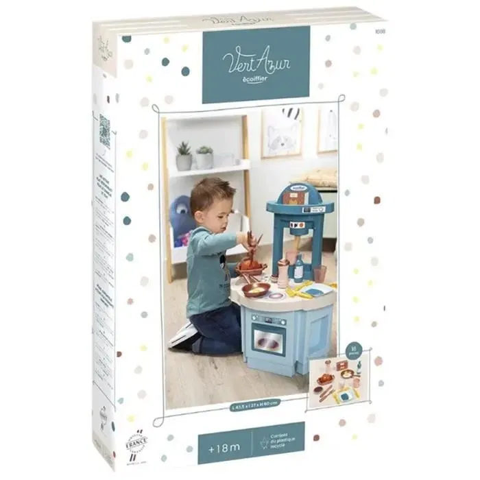 Ecoiffier Mi 1ª Cocina 18 meses A partir de 18 meses Juguete Infantil con Horno y Accesorios
