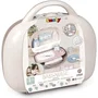 Smoby Baby Nurse Tocador Maleta Portátil con 13 Accesorios de Cuidado para Muñecas: Biberón, Pañal y Termómetro Incluidos