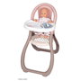 Smoby Baby Nurse Trona de Juguete para Muñecas de hasta 42 cm con Accesorios | Material Plástico, Edad Recomendada 18+ Meses