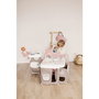Smoby Casa de los Bebés Baby Nurse con 3 Áreas de Juego, para Muñecos de hasta 42cm, Dimensiones 149x71x71cm, Edad +3 Años
