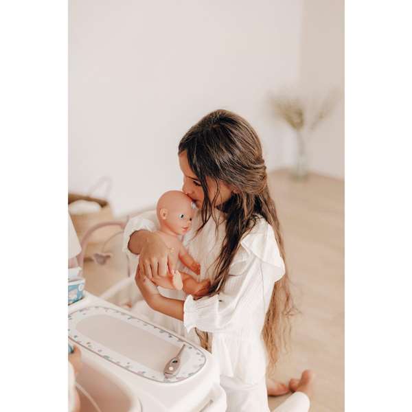 Smoby Casa de los Bebés Baby Nurse con 3 Áreas de Juego, para Muñecos de hasta 42cm, Dimensiones 149x71x71cm, Edad +3 Años