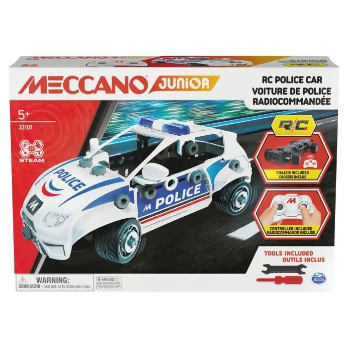 MI COCHE DE POLICIA RC Meccano Junior