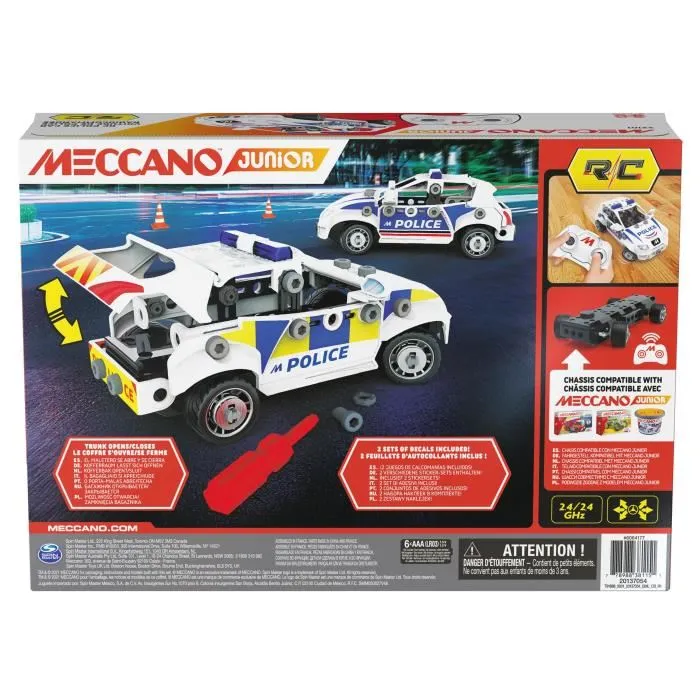 MI COCHE DE POLICIA RC Meccano Junior