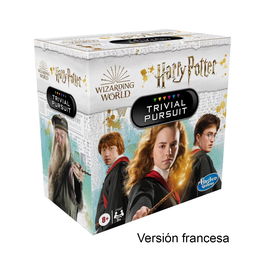 Hasbro Trivial Pursuit Harry Potter Edición Compacta E1047, Juego de Mesa Familiar, Preguntas sobre el Universo Harry Potter, Idioma Francés, +8 Años