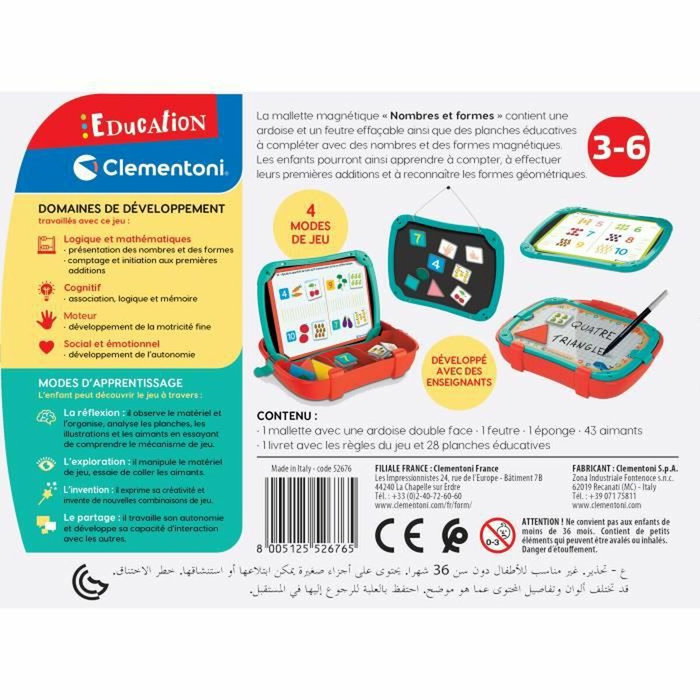 Clementoni Caja Figuras Formas 52676