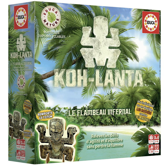 Educa Koh Lanta - Juego de mesa