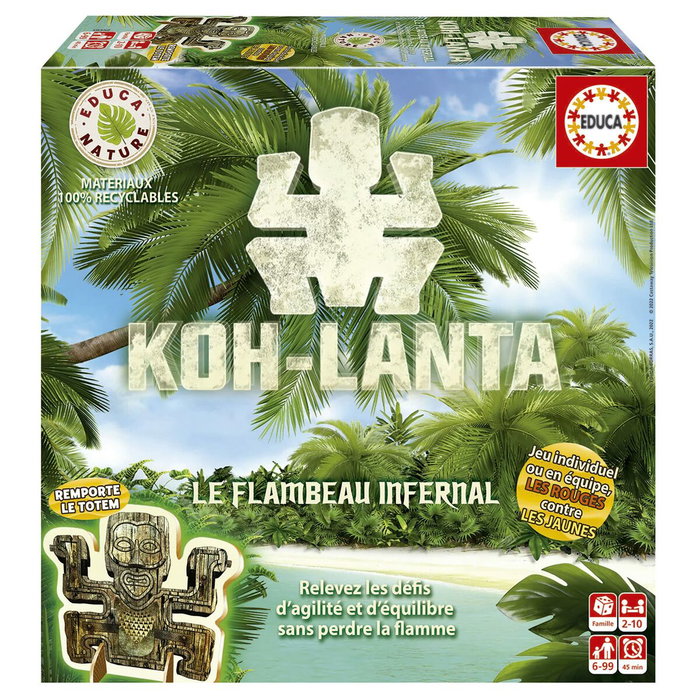 Educa Koh Lanta - Juego de mesa