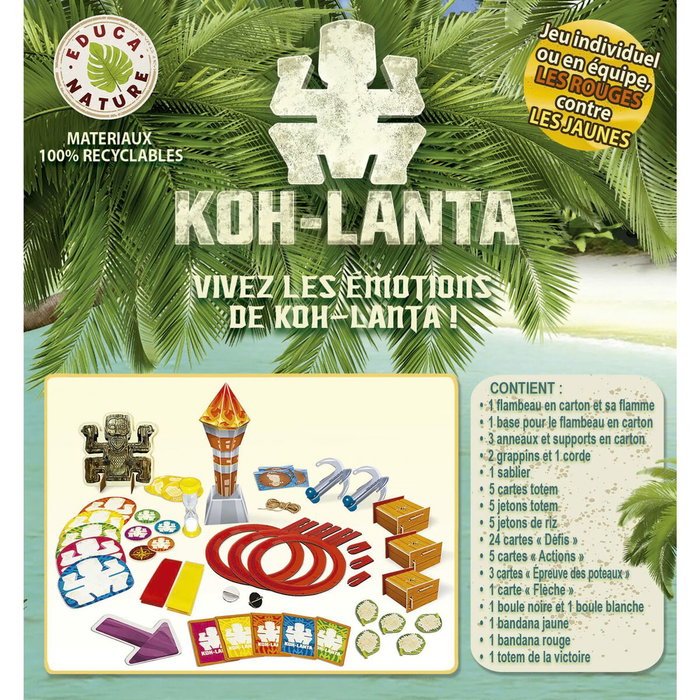 Educa Koh Lanta - Juego de mesa
