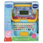 Vtech Mi Computadora Educativa Peppa Pig - Idioma Francés - 15 Actividades Lúdicas para Aprender Letras, Vocabulario y Números