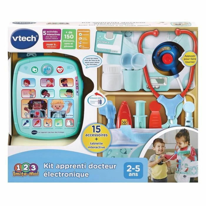 Vtech 1,2,3 Imítame - Kit de aprendiz de médico electrónico