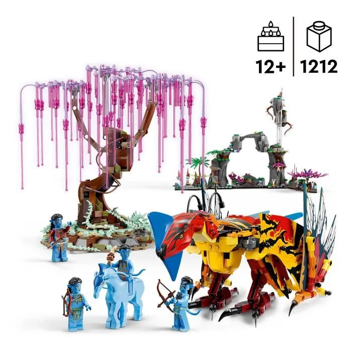 LEGO Avatar 75574 Toruk Makto y el Árbol de las Almas, Juguete, Minifigura Jake Sully, Película 2022