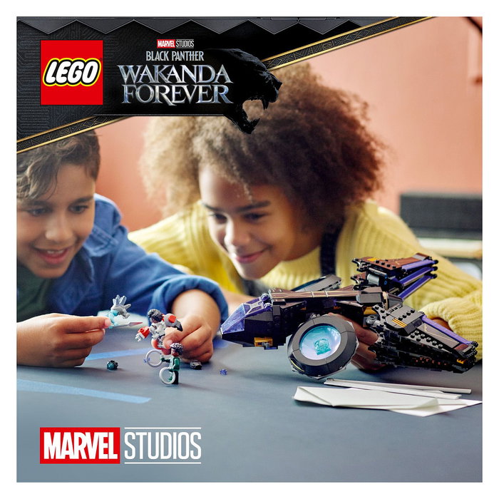 LEGO Marvel Super Heroes Shuri's Sunbird - Juego de Construcción 355 Piezas para Niños Niñas a Partir de 8 Años