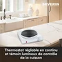 Severin KP 1091 Placa Eléctrica 1500 W Blanco