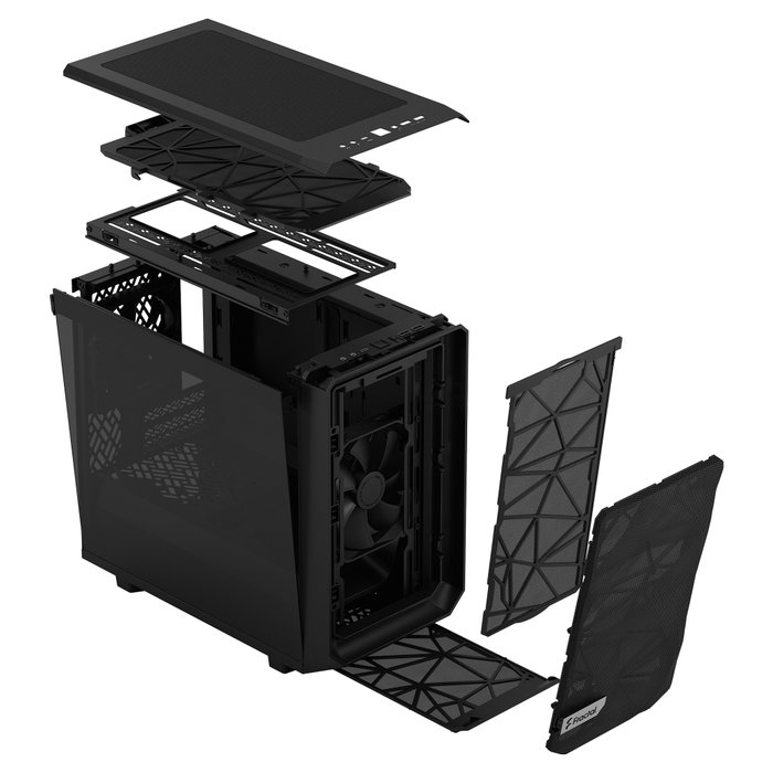 Fractal Design Meshify 2 Nano Negra TG Dark Tint FD-C-MES2N-01