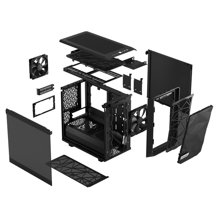Fractal Design Meshify 2 Nano Negra TG Dark Tint FD-C-MES2N-01