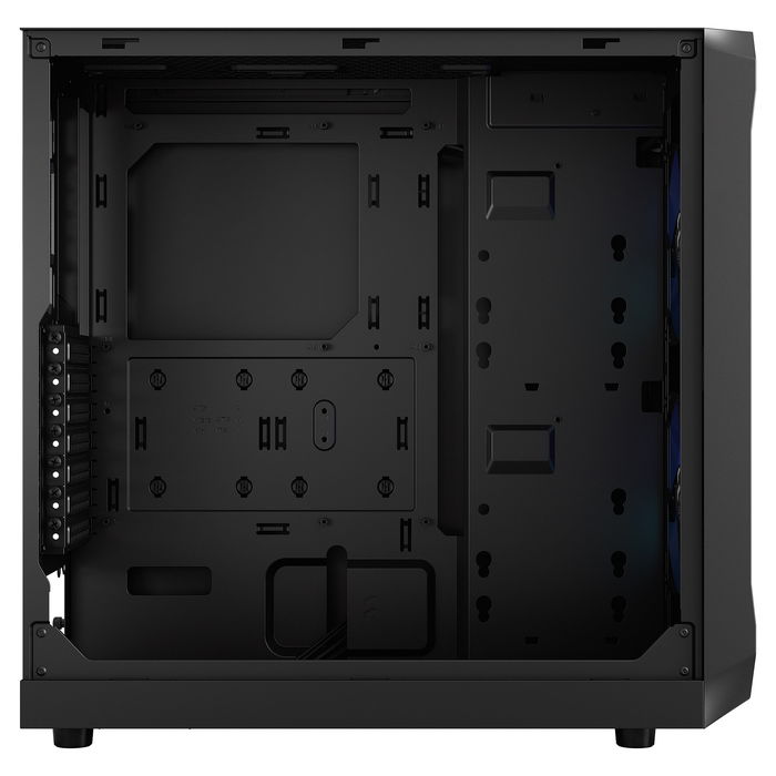 Fractal Design Focus 2 RGB Black Window - Caja de PC ATX/Micro-ATX/Mini-ITX con Ventana Lateral e Iluminación RGB