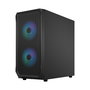 Fractal Design FD-C-FOC2A-03 Focus 2 Caja de PC Negra ATX, micro ATX, Mini-ITX con Ventana Lateral y Control RGB
