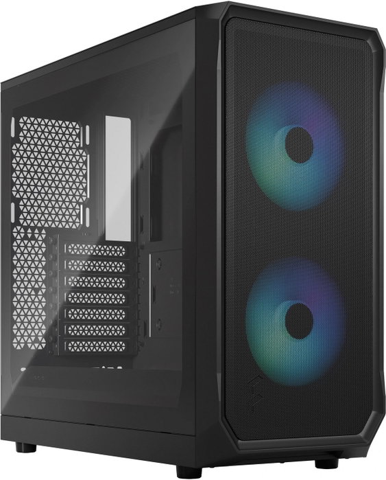Fractal Design Focus 2 RGB Negro con Vidrio Templado