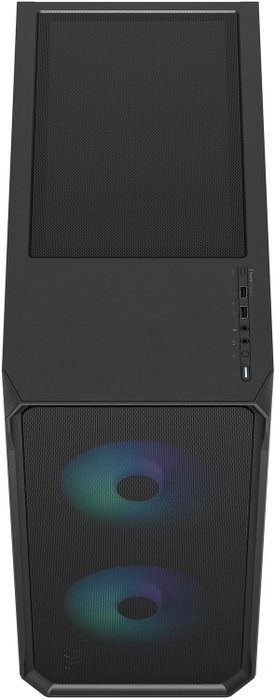 Fractal Design Focus 2 RGB Negro con Vidrio Templado