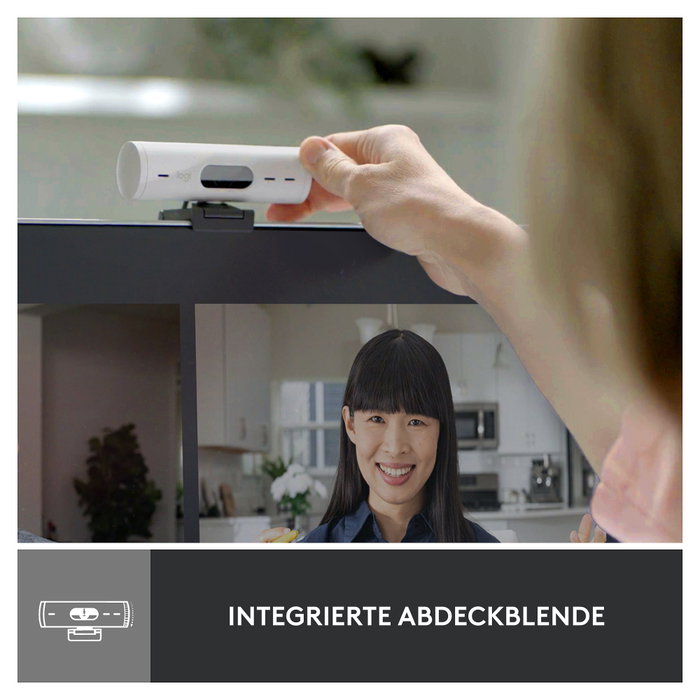 Logitech Brio 500 Webcam Full HD Blanco