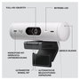 Logitech Brio 500 Webcam Full HD Blanco