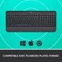 Logitech Teclado Inalámbrico Ergonómico Completo SEADSETS -SIGNATURA K650 Graphite