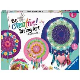 Ravensburger 4005556182350 String Art Dreamcatchers Juego Creativo para 8 Años