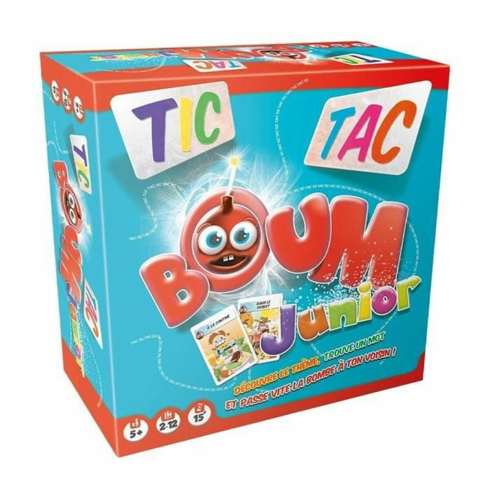 Asmodee Tic Tac Boum Junior Eco Pack Juego de mesa Asmodee Tic Tac Boum Junior Eco Pack Juego de mesa