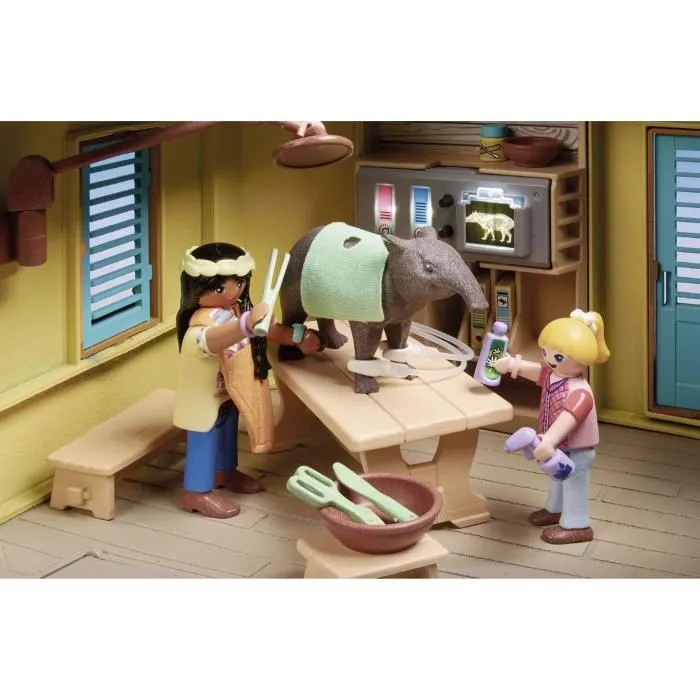 Playmobil 71007 Wiltopia - Centro de Cuidado de Animales Sostenible - Fabricado con más del 80% de Materiales Reciclados o Bio-basados