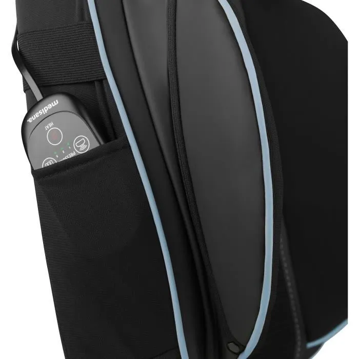 Medisana MC 825 Asiento de Masaje shietysu y Acupresión, Negro y Azul Medisana MC 825 Asiento de Masaje shietysu y Acupresión, Negro y Azul