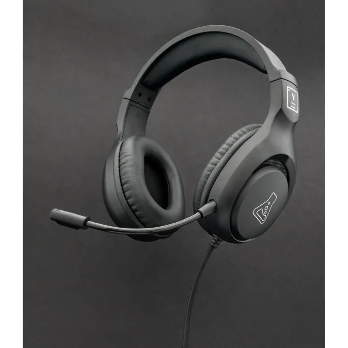 The G-Lab Korp-Yttrium Auriculares gaming jack 3.5 mm negro
