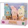 Sylvanian Families Trío de Bebés con Trajes de Crema Esmaltada (Ref. 5593) - Familias Muñecas Sylvanian, para Niños y Niñas a Partir de 3 Años