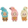 Sylvanian Families Trío de Bebés con Trajes de Crema Esmaltada (Ref. 5593) - Familias Muñecas Sylvanian, para Niños y Niñas a Partir de 3 Años