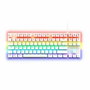 The G-Lab Keyz Mercury Mecánico TKL Blanco FR