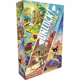 Asmodee ¡Desbloquear! Historias de epocas para niños - Juego de mesa