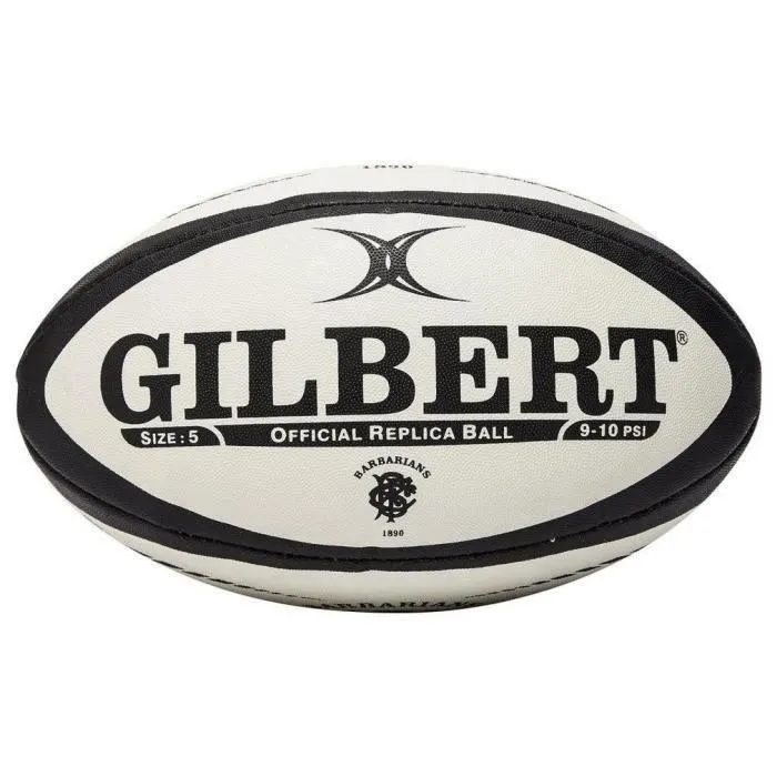 Gilbert Bola de Rugby de Réplica Bárbaros Tamaño 5 - 41025505