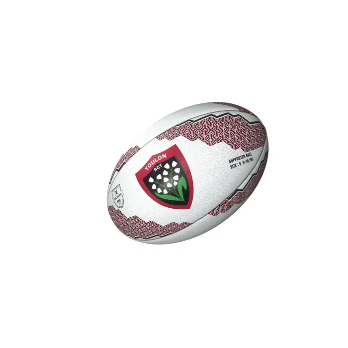 Gilbert GIL5024686343959 Ballon Support Balón de Rugby - Talla 5