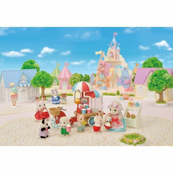 Sylvanian Families Maman Mouton y su puesto de palomitas de maíz Sylvanian Families Maman Mouton y su puesto de palomitas de maíz