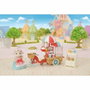 Sylvanian Families Maman Mouton y su puesto de palomitas de maíz