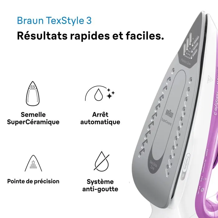 Braun SI3030PU Texstyle
