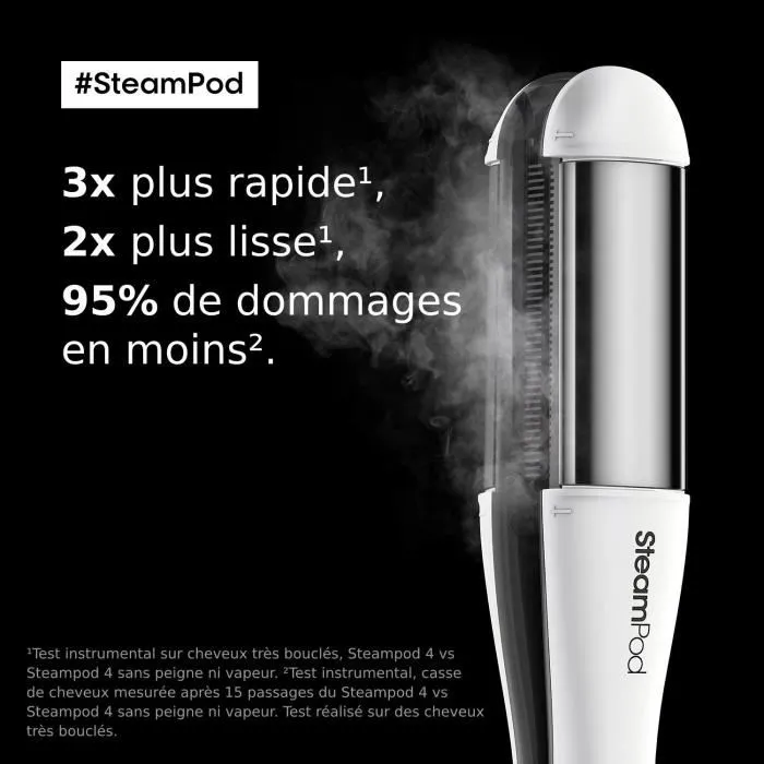 L'Oréal Professionnel Steampod 4.0 Placa de cerámica de alta resistencia LO3474637116491