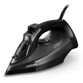 Philips Plancha Serie 5000 DST5040/80, 2600W, 200 g/min de golpe de vapor, 45 g/min vapor continuo, Negro
