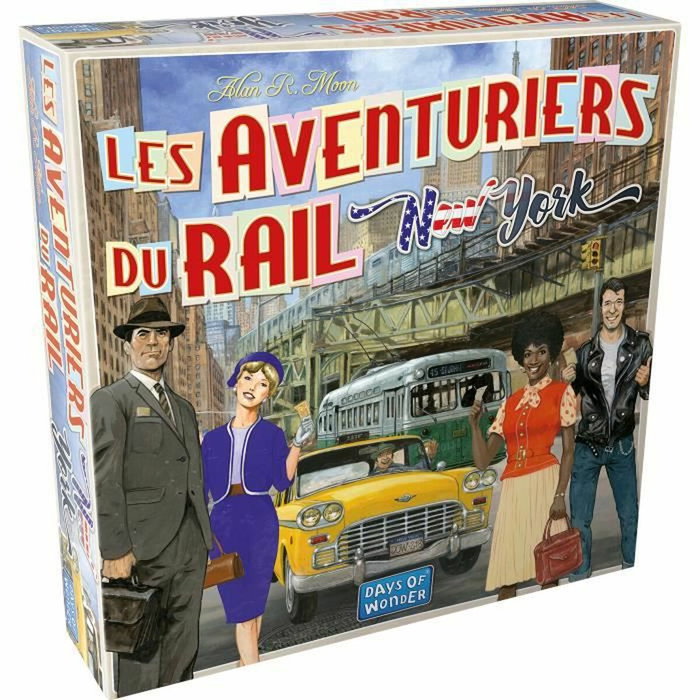 Asmodee Días de maravilla | Aventureros ferroviarios: Nueva York Asmodee Días de maravilla | Aventureros ferroviarios: Nueva York
