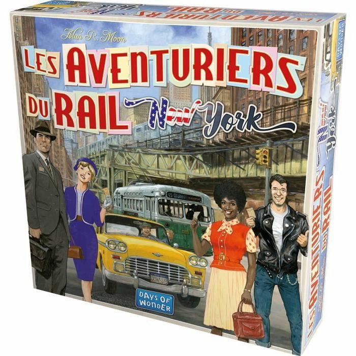 Asmodee Días de maravilla | Aventureros ferroviarios: Nueva York Asmodee Días de maravilla | Aventureros ferroviarios: Nueva York