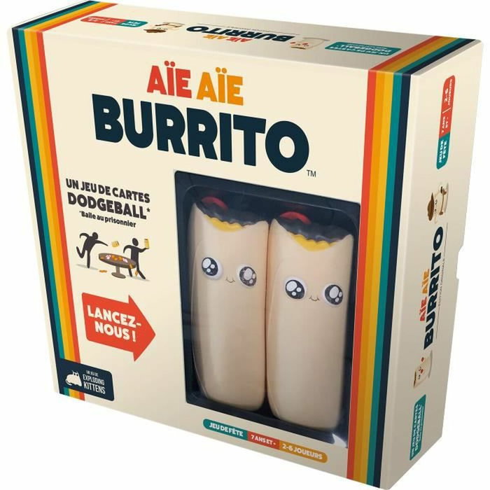 Asmodee Aie Aie Burrito Juego de Mesa de Fiesta Asmodee Aie Aie Burrito Juego de Mesa de Fiesta