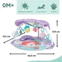 Disney Baby Alfombra de Actividades La Sirenita Luminosa y Musical 48 x 81 x 81 cm Multicolor Nacimiento