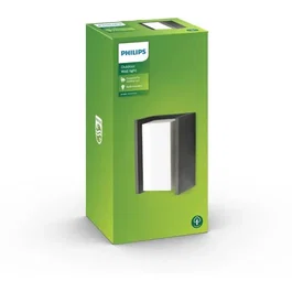 Philips PHI8719514385801 Puente Aplique de Pared - 1x15W - Antracita