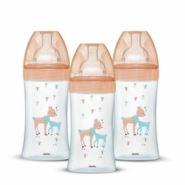 Dodie Conjunto de 3 Biberones Sensation+ de Vidrio 270ml con Tetina Depit 2