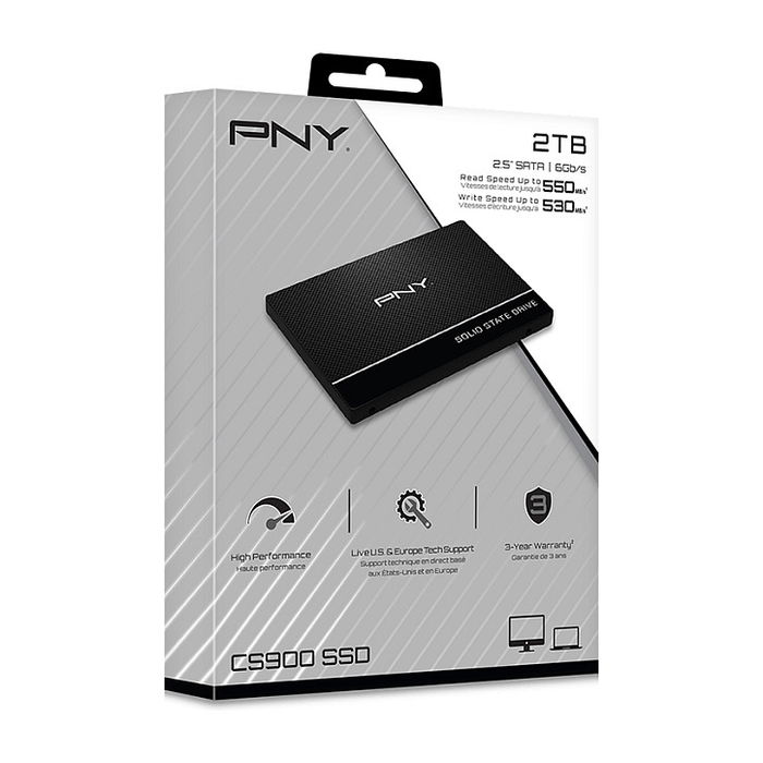 PNY CS900 2TB SSD 2.5" SATA III