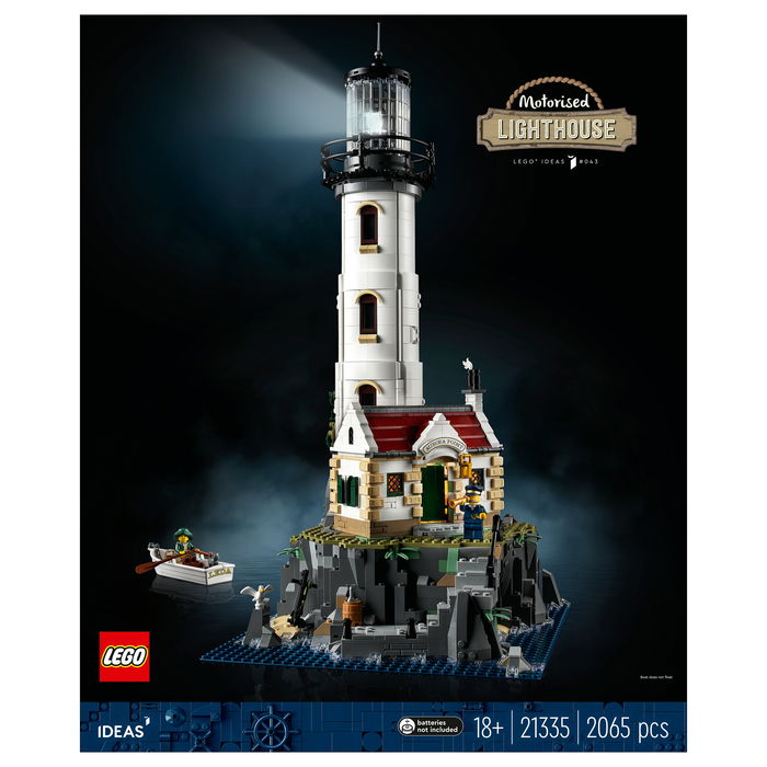 LEGO 21335 Ideas Motorisierter Leuchtturm Set de Construcción para Adultos